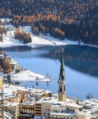St Moritz Lake